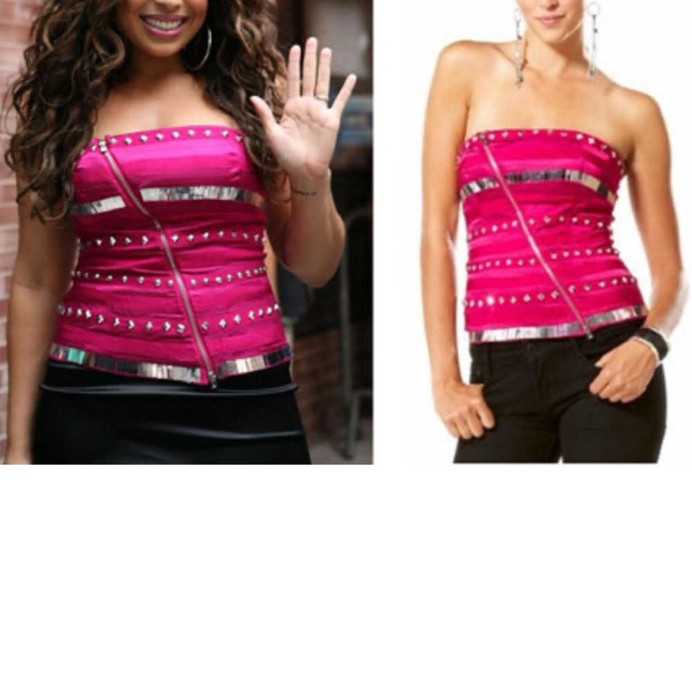 Bebe Studded Tube Sleeveless
